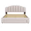 Lit plateforme tapissier Teddy-118611943