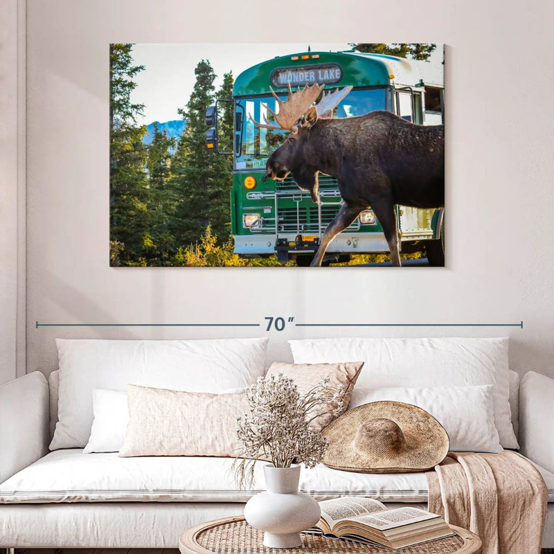 Crowle Denali Moose, 32" H x 48" W