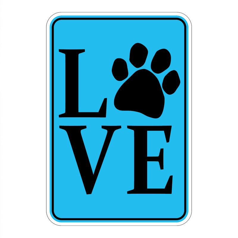 Plaque de jardin Love Mini