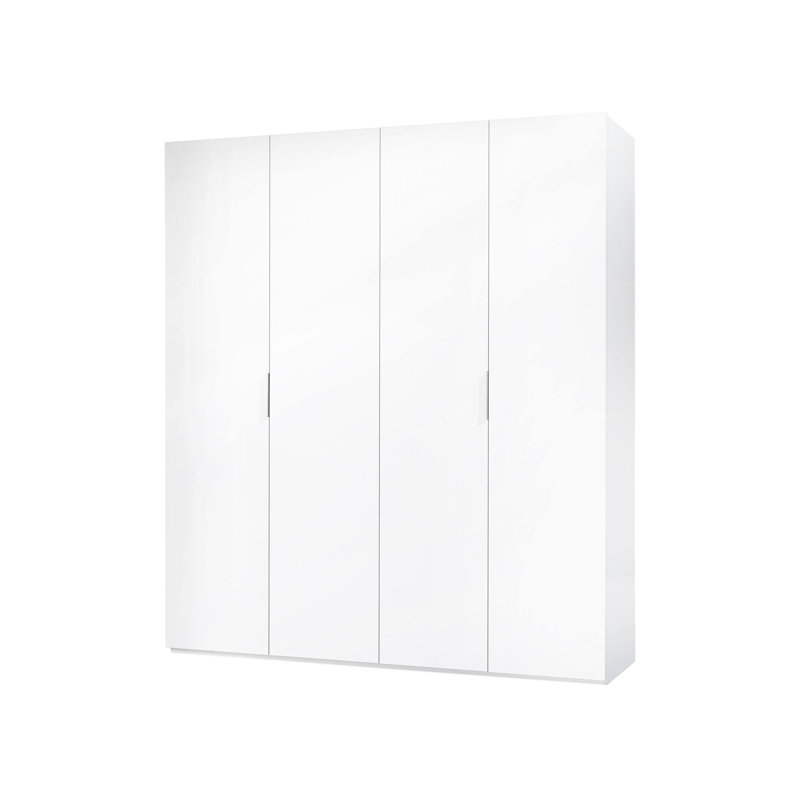 Cassadee 4 Door Manufactured Wood Wardrobe