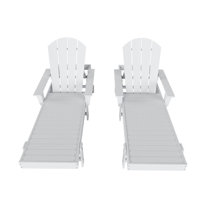 Altura Outdoor Chaise Lounge, White