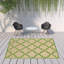 Tapis d'intérieur / extérieur en polypropylène tissé à la machine Laub-415845581
