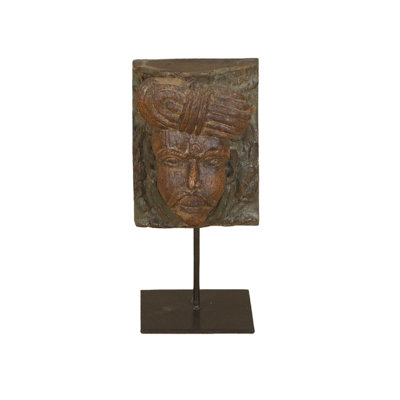 Korianne Tribesman Head on Iron Stand
