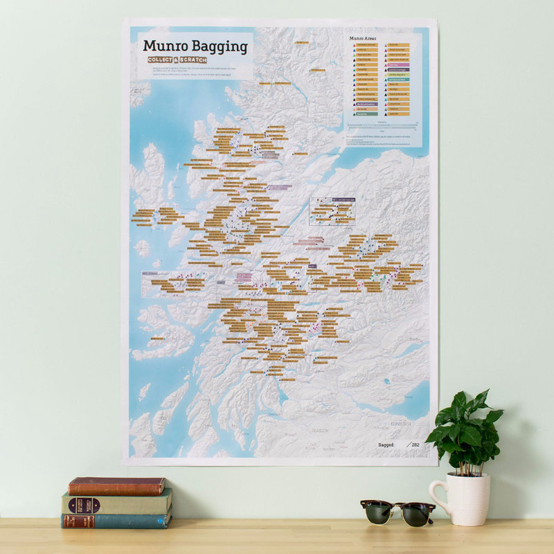Scratch Off Munro-Bagging - No Frame Print