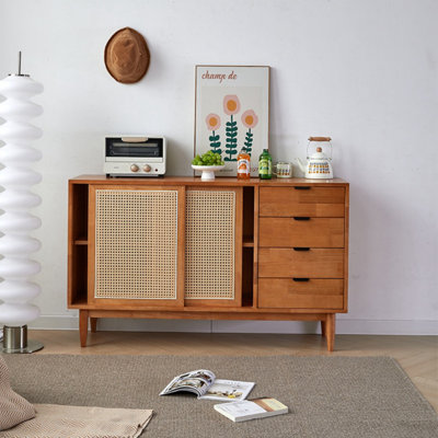 Buffet en bois massif Bridgetta
