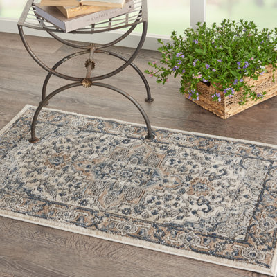  Jurado Oriental Ivory/Gray Area Rug