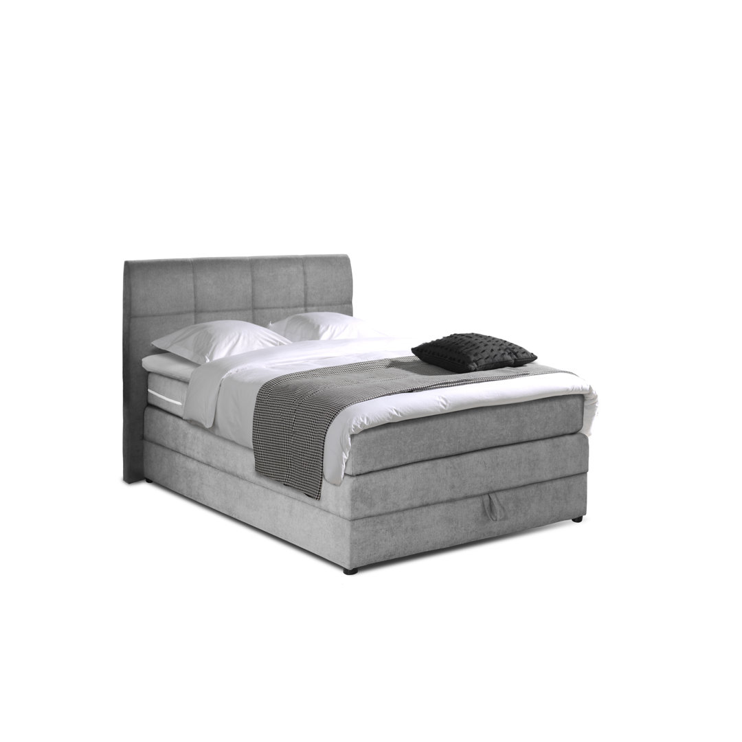 Boxspringbett  mit Topper und Bettkasten