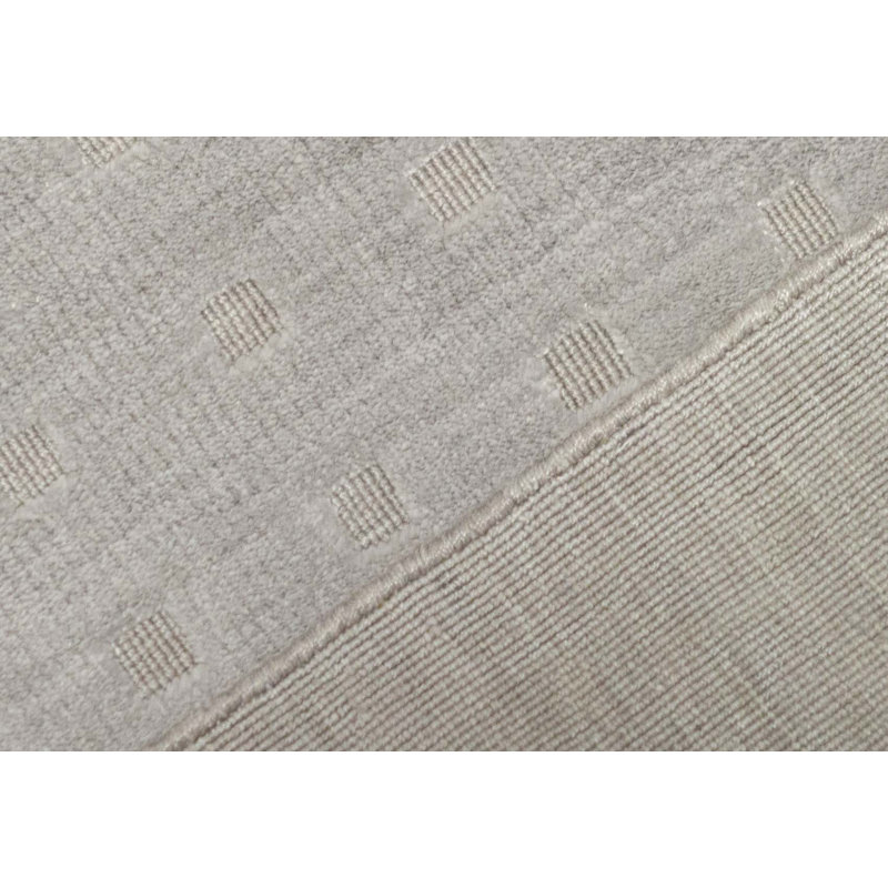 Geometric Area Rug in Gray