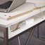 Mistral Standing Desk W:137cm X D: 60cm with metal legs incl. 3 trays-97924419