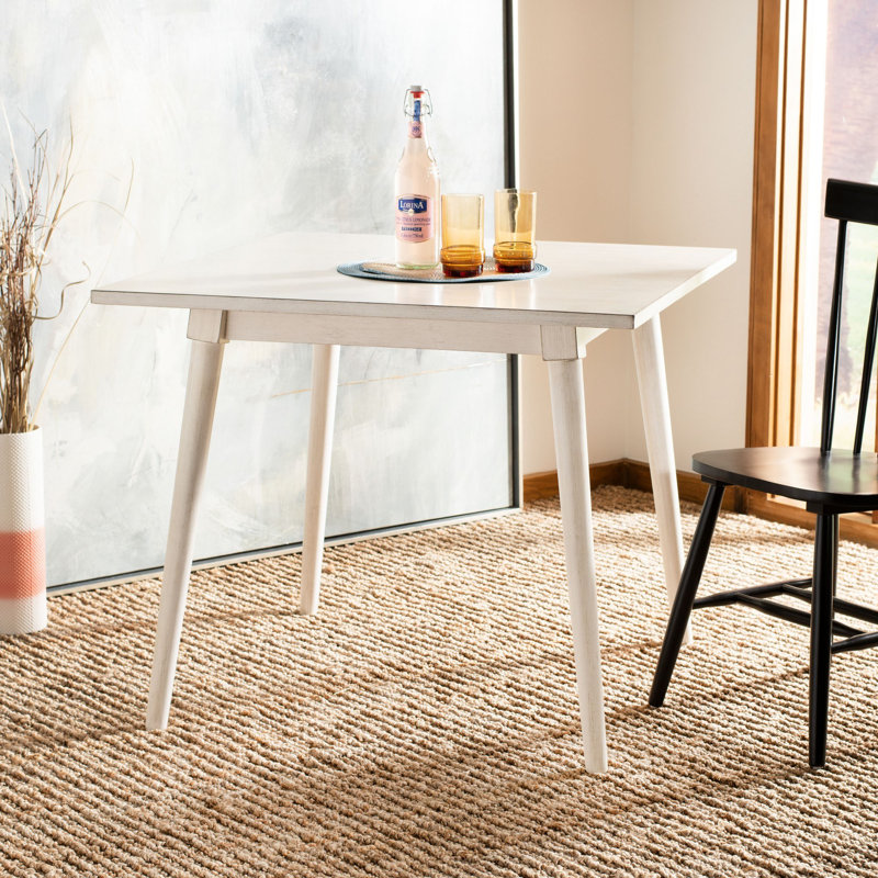Jakob Four Leg Dining Set, Antique White
