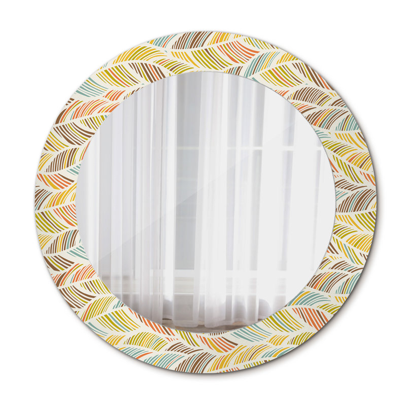Huldar Glass Flat Wall Mirror