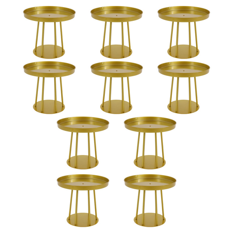 Support à fleurs 10 pièces, H 9,84 po x l 11,81 po x P 11,81 po