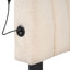 Lit plateforme simple tapissier avec gigogne en molleton beige exquis-2099695661-2099695663