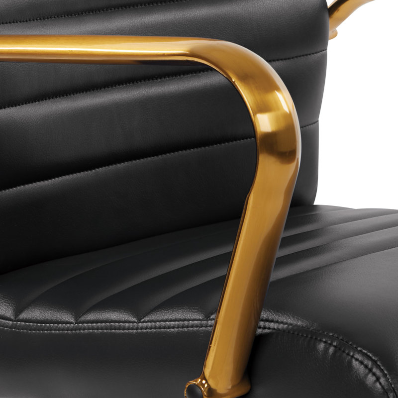 Chaise de travail Turbeville, Noir
