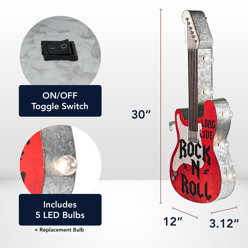 Entertainment Wall Decor on Metal