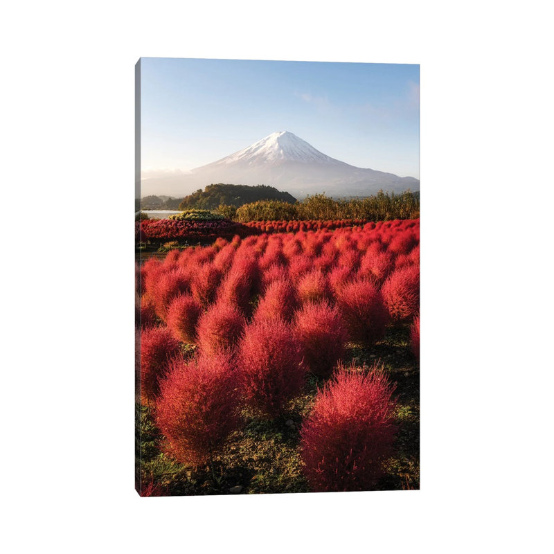 Mount Fuji XVII by Daisuke Uematsu - Print on Canvas, Wrapped Canvas, 30.48cm H x 20.32cm W x 1.91cm D
