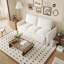 Versatile Convertible Sofa Bed With Premium Cushions And Stylish Design-114225358