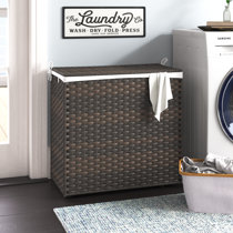 World Market Metal Amelia Laundry Hamper  Metal laundry basket, Laundry  room, Laundry hamper