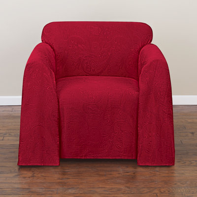 Box Cushion Armchair Slipcover