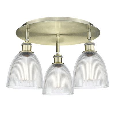 Berush Glass Flush Mount