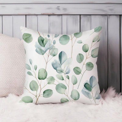 Botanical Eucalyptus Leaves Pattern Leaf VII