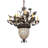 Dylane 2 - Light Steel Dimmable Chandelier