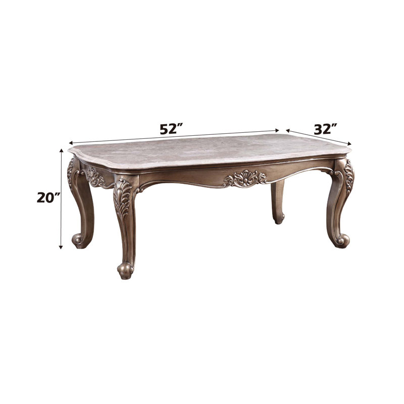 Jayceon Marble Top Coffee Table