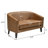 3- Piece Faux Leather Living Room Set-1251678429