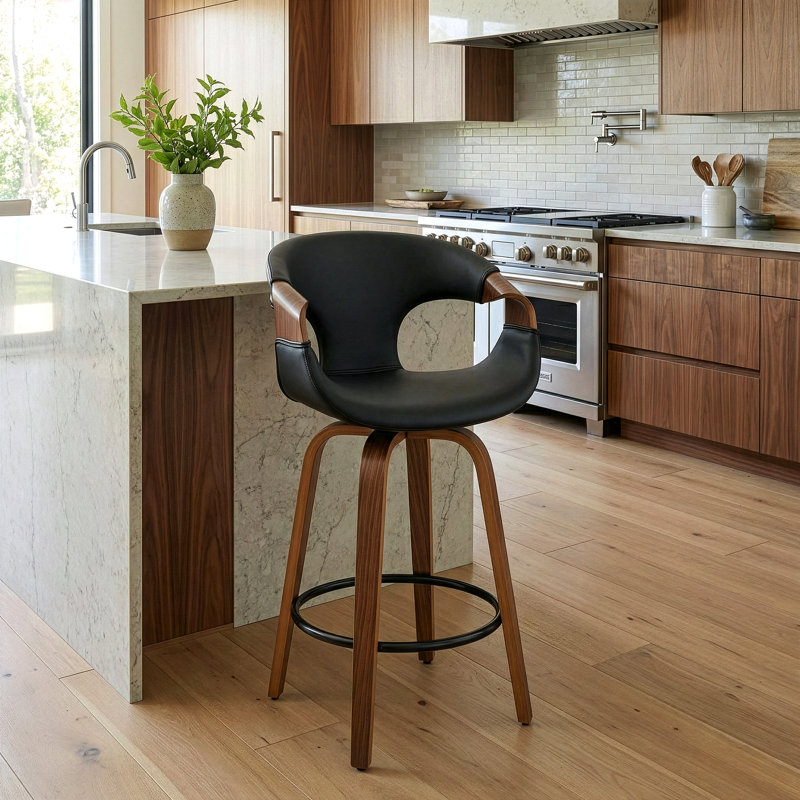 Tabouret de bar pivotant Pompano, Tabouret de bar (siège d'une hauteur de 29,1 po)