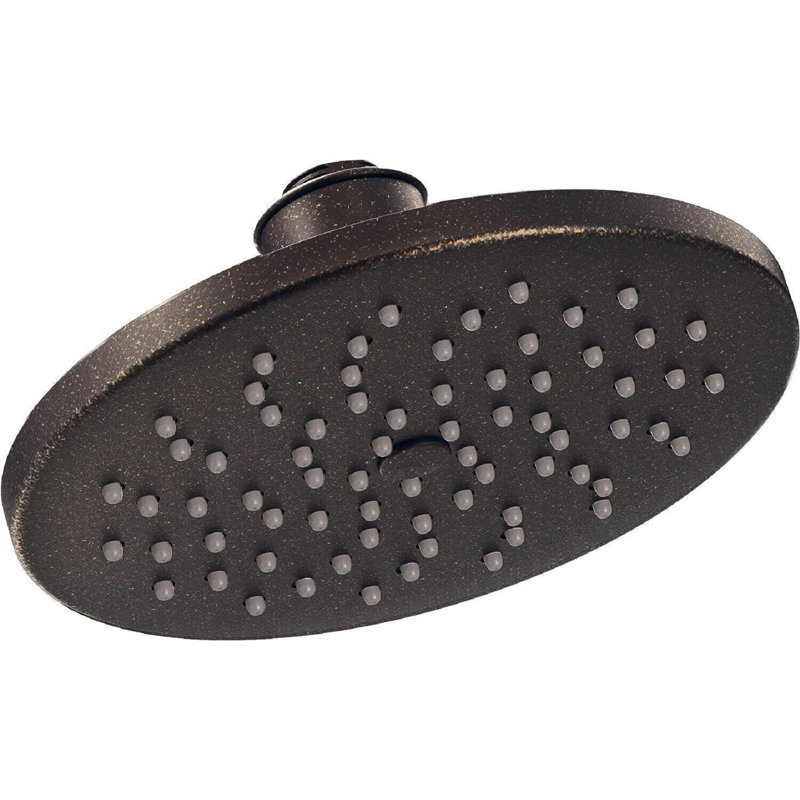 Pomme de douche à jet unique avec immersion, Bronze huilé