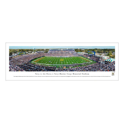 NCAA Navy Football Panoramic Print