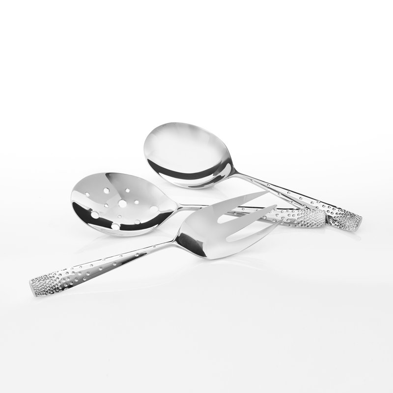 Dazzle 3 Piece Stainless Steel Hostess Set