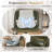 Armless Criss Cross Home Office Chair With Lumbar Pillow-1145169582