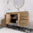 Spring Single Bathroom Vanity with Acrylic Top-2051993413
