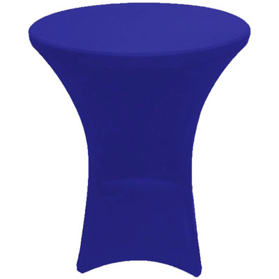 Cocktail Spandex Tablecloth Round Highboy Fitted Stretch Table Cover For Wedding Banquet Party