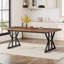 Galatea Metal Base Dining Table-125420935