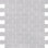 Carreau de mur et de plancher en brique de porcelaine 1 po x 2 po