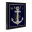 «Nauti Girl with Anchor», art mural encadré flottant par Graffi * Tee Studios-640424664-640424669