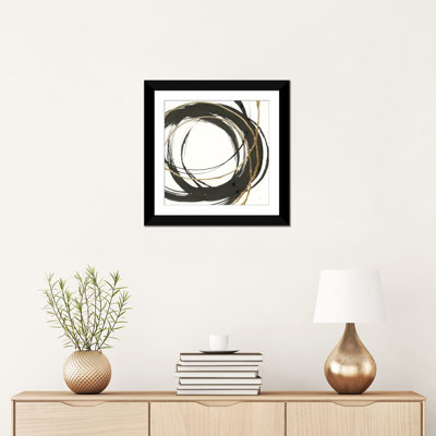 «Gilded Enso II», reproduction d'impression sur toile