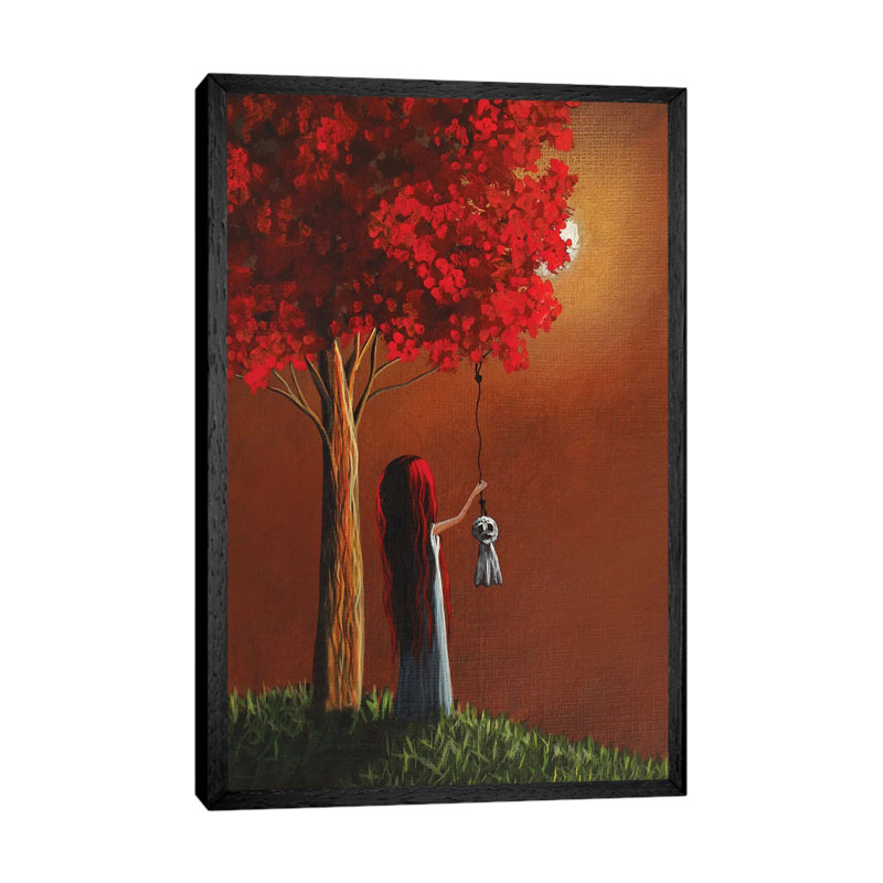 Now She Won't Be Alone III - Print on Canvas, Black Framed, 66.04 cm H x 45.72 cm W