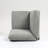 Modular Sectional Sofa Corner Seat,Middle Seat Module Couch,Gray