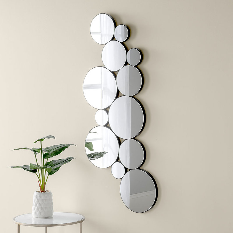 Abrakata Wood Asymmetrical Wall Mirror