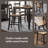 Malkin 4 - Person Four Leg Dining Set