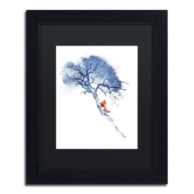 « no way back » par robert farkas, impression encadrée, H 14 po x l 11 po x P 0,5 po, Noir