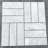 4" x 12" Marble Look Wall & Floor Tile