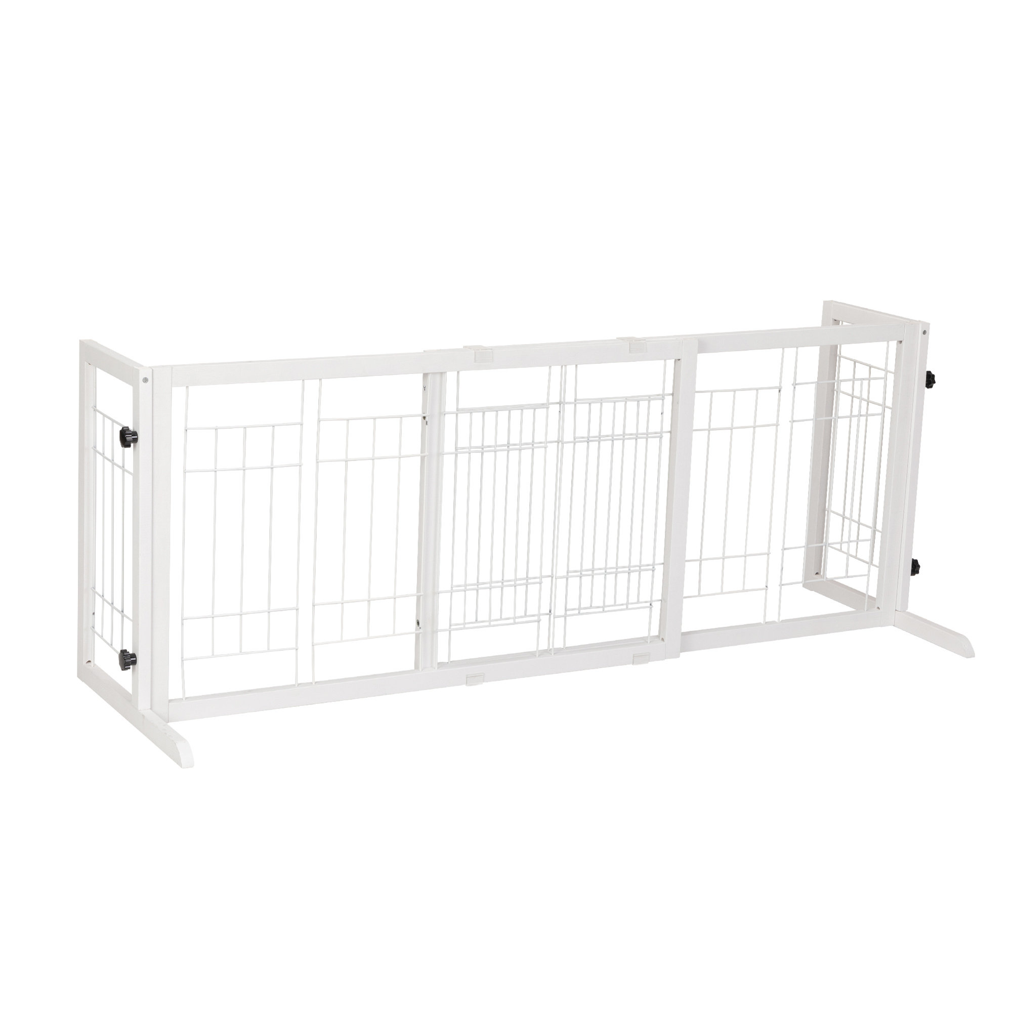 Tucker Murphy Pet™ Freestanding Wooden Pet Fence For Stairs, Doorways ...