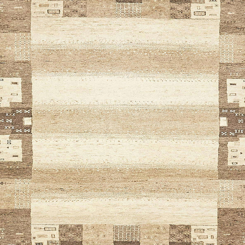 Tapis abstrait moderne 398, Carré 3 pi