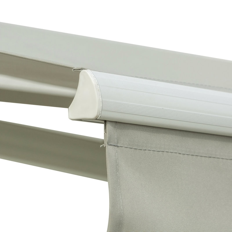 Auvent rétractable polyvalent pour la protection du soleil et de l'ombre