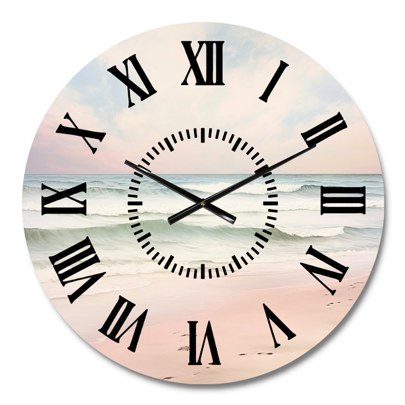 Horloge murale Ocean Tranquility, Médium