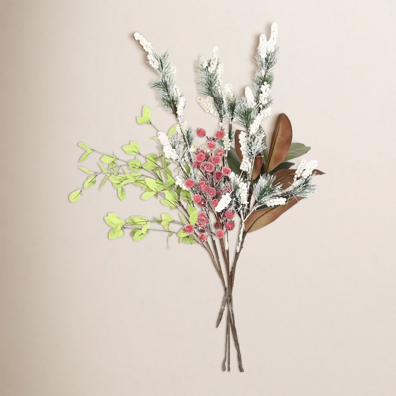 Frosted Pine Needle Stems